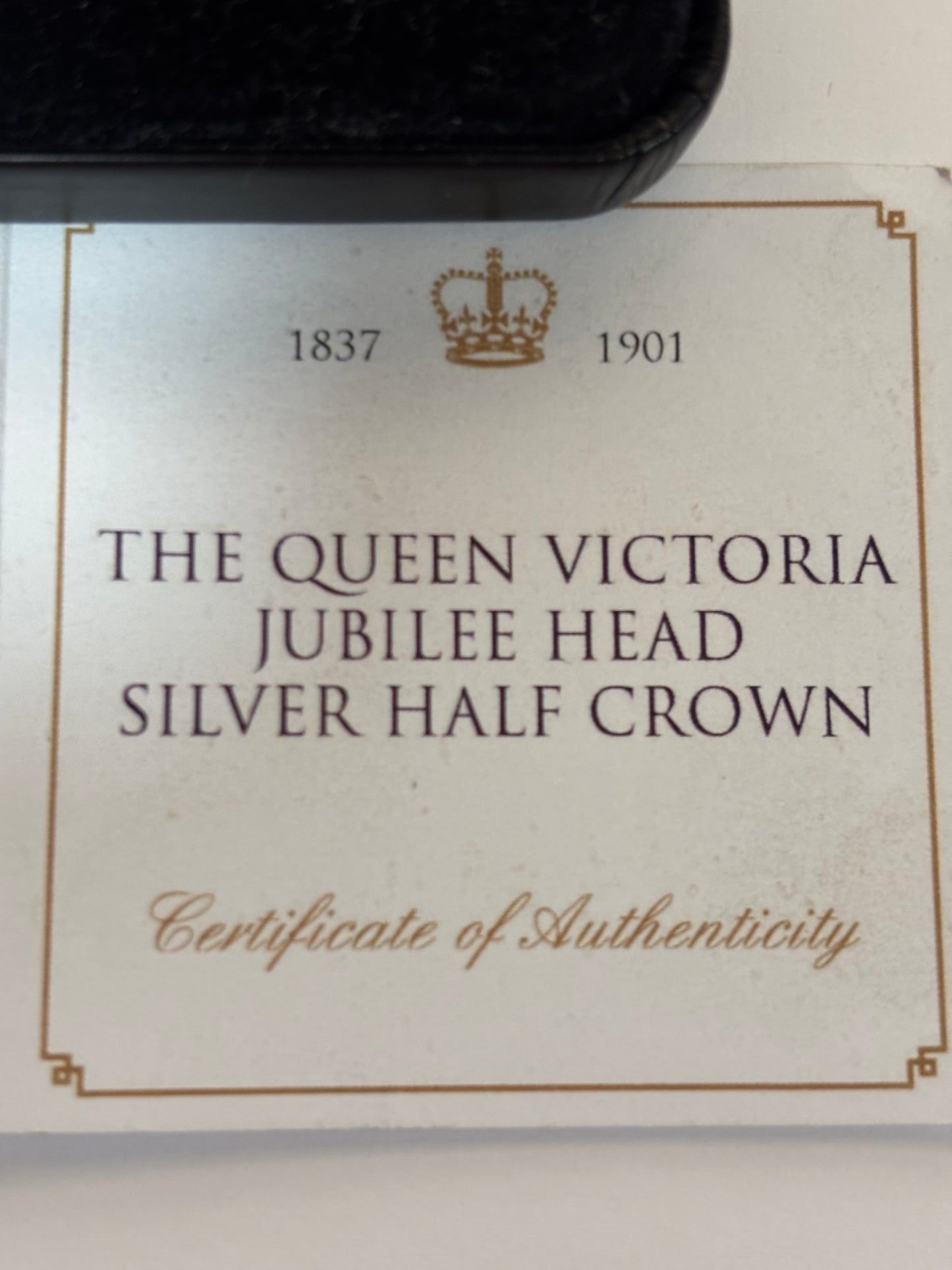 UK 1889 1/2 CROWN, QUEEN VICTORIA, 0.925 SILVER, JUBILEE HEAD, 13.58Grams, AVERAGE GOOD GRADE, PROOF COIN